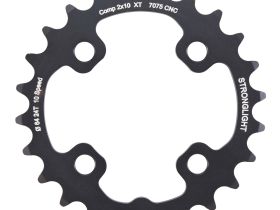 Звезда системы Stronglight для систем Shimano XT FC M785 7075-T6 CT? 2x10 (черный 26 (39) BCD 64 мм)
