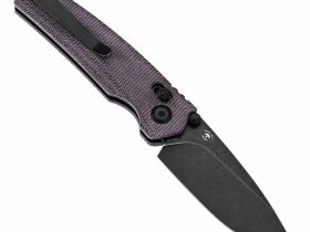 Складной нож Tenable Raven, сталь 14C28N, рукоять микарта, фиолетовый