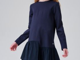 Платье трикотажное для девочек