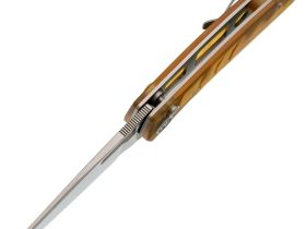 Складной нож Petrified Fish Trilobite, сталь 14C28N, рукоять PEI (Ultem)