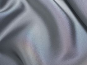 Сатиновое платье с американской проймой, Серый