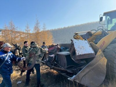 Более 30 тонн отходов собрали за два дня волонтёры проекта «Чистая Арктика» в Якутии