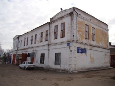 Здание пожарного депо