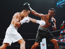 Боксёр из Якутии Михаил Варламов победил в главном бою «Битвы за контракт»