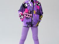 Куртка трикотажная для девочек