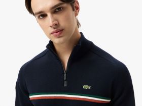 Мужской свитер Lacoste классического кроя