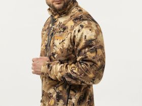 Толстовка Remington Polar Dream FIT Yellow Waterfowl Honeycombs — флис 340 г/м², 5 карманов