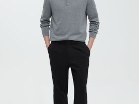 Укороченные брюки широкого кроя