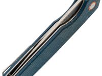 Складной нож Five Knives 19, сталь D2, рукоять микарта, синий