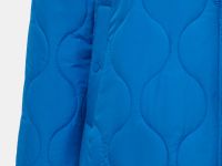 Стеганая утепленная куртка с воротником-стойкой