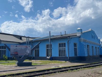 Локомотивное депо железнодорожной станции «Нижнеудинск»