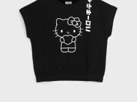 Фуфайка трикотажная для девочек (футболка)