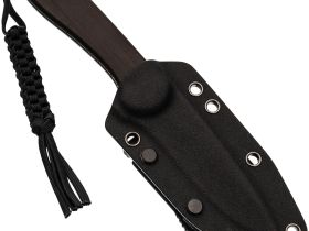 Нож CIVIVI Fixed Blade Elementum Black, сталь дамаск