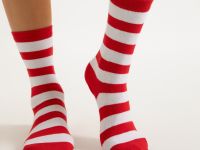 Носки Красная полоска, 2 пары