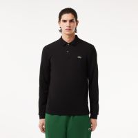 Мужское поло Lacoste L.12.21 классического кроя с длинным рукавом