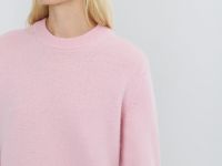 Джемпер из шерсти, Розовый