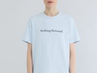 Футболка с принтом, Голубой