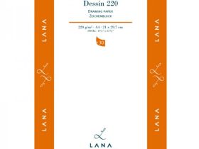 Альбом-склейка для рисования Lana "Dessin"А4 30 л 220 г