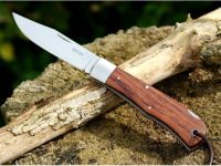 Нож складной Lockback Bubinga - Boker 01BO185, сталь 440C Satin Plain, рукоять дерево бубинго