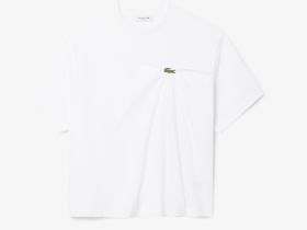 Женская футболка Lacoste из органического хлопка