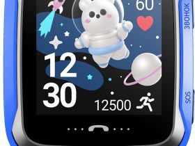 Умные часы Leef Pulsar Чёрные / Синие