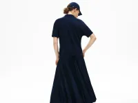 Женское поло Lacoste свободного кроя