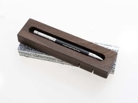 Тактическая ручка Lionsteel Nyala NY FC GYS, корпус карбон/титан, Grey Shine