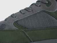 Кроссовки из натуральной замши, Зеленый