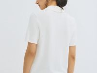 Джемпер с коротким рукавом, Белый