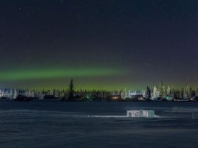 Охота за Северным Сиянием рядом с Якутском