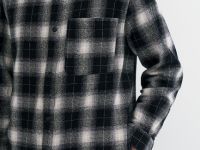 Рубашка в клетку, Черный