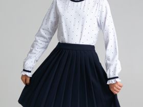 Блузка трикотажная для девочки