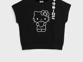 Фуфайка трикотажная для девочек (футболка)