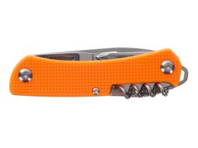 Нож перочинный Stinger 103 мм, 10 функций, оранжевый, в блистере