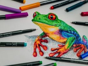 Линер Koh-I-Noor "Fineliner" 0,3 мм, коричневый