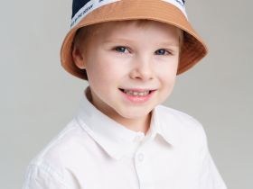 Панама текстильная для мальчиков