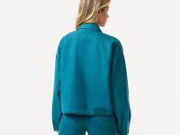 Женская джинсовая куртка Lacoste свободного кроя