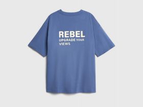 Футболка с принтом для мальчиков, Синий