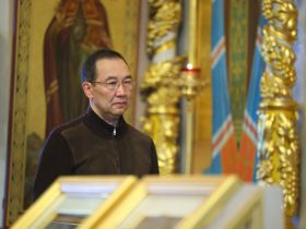 Айсен Николаев принял участие в мероприятиях Крещения Господня