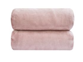 Плед Сверхмягкий/Supersoft, пыльная роза