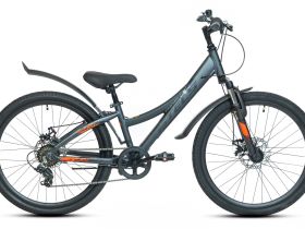 Подростковый велосипед Stels Turbo 430 MD 24, год 2026, цвет Серый, ростовка 11.5