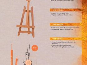 Мольберт M/21 "Лира" миниатюрный настольный MABEF