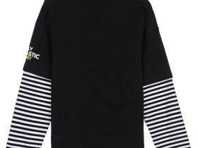 Фуфайка трикотажная для девочек (футболка с длинными рукавами)