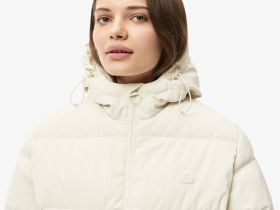 Женский короткий пуховик Lacoste