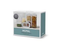 Mepal Набор емкостей для хранения, 5 предметов, белый Modula Mepal