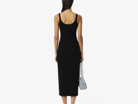 Длинное бесшовное платье Lacoste