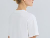 Футболка с цветочным принтом, Белый