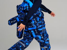 Комбинезон текстильный с полиуретановым покрытием для мальчиков