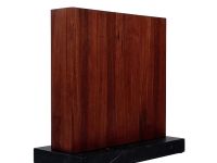 Подставка для ножей магнитная Woodinhome The Wall KS052SWN-ST, американский орех/мрамор