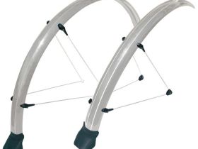 Комплект крыльев Stronglight ALUCHROME 26" тип E регулируемый крепеж (серебристый 60 мм)